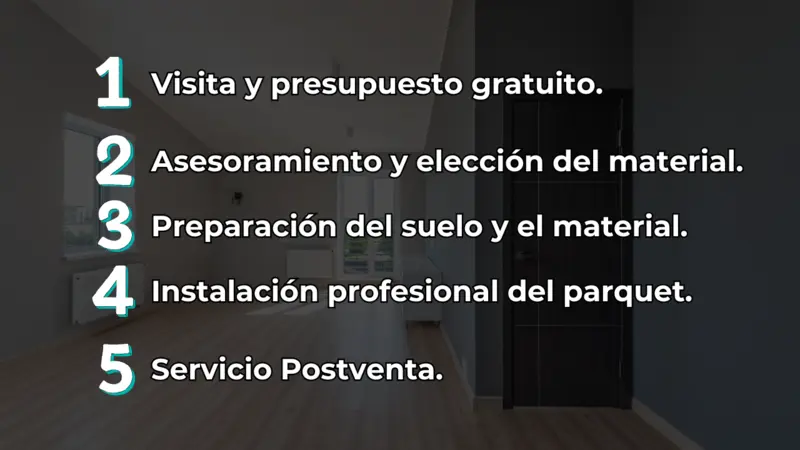 Servicio de instalación de parquet en Leganés